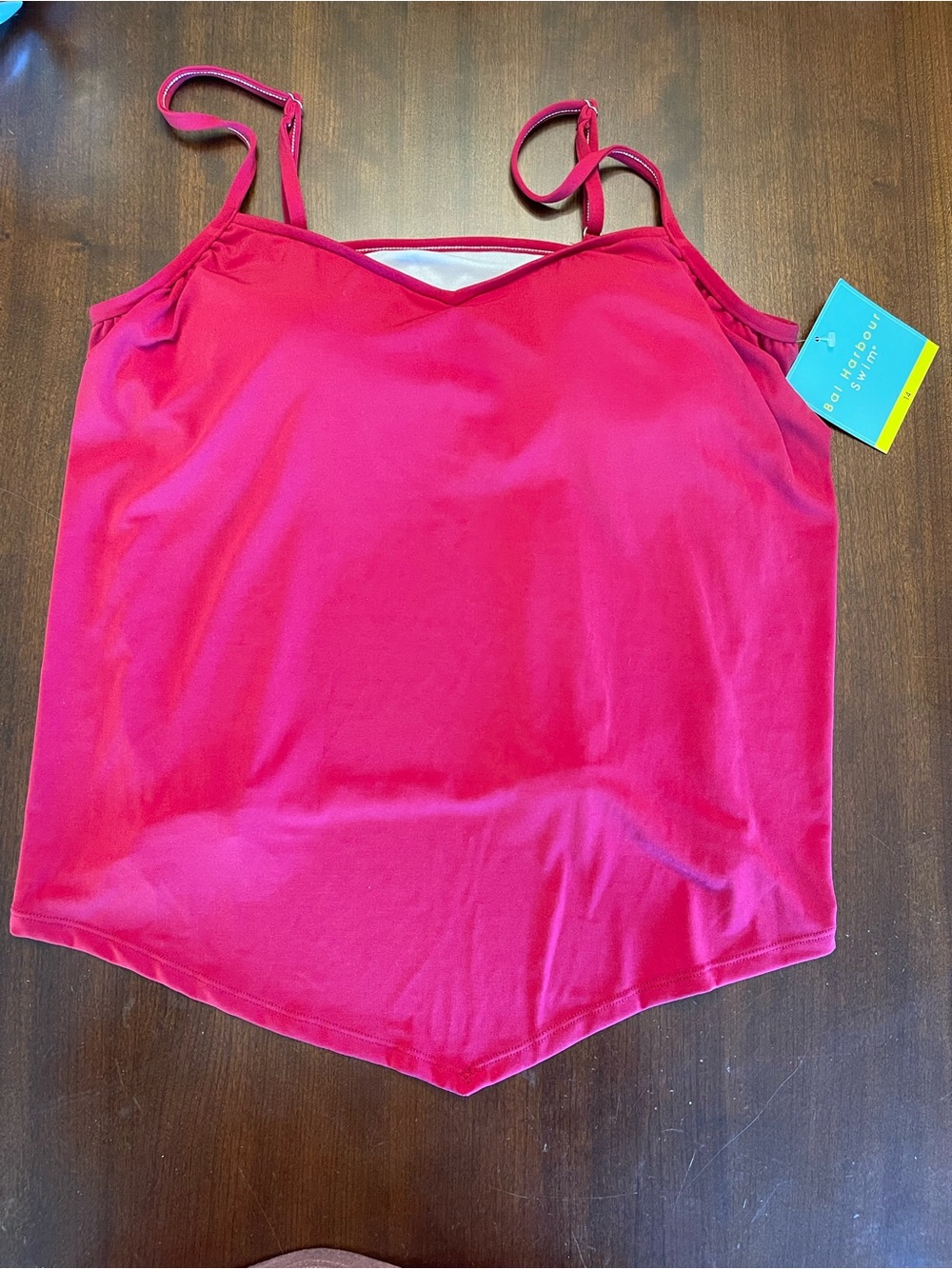 NWT Women's Bal Harbour V-Neck Hankini Top - Picture 2 of 7